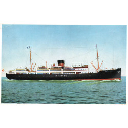 M.S. C. F. Tietgen, ubrugt (reklamekort)