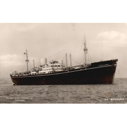 ØK. M/s MANCHURIA, ubrugt
