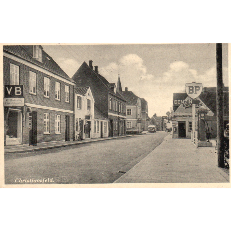 Christiansfeld. Gadeparti, brugt