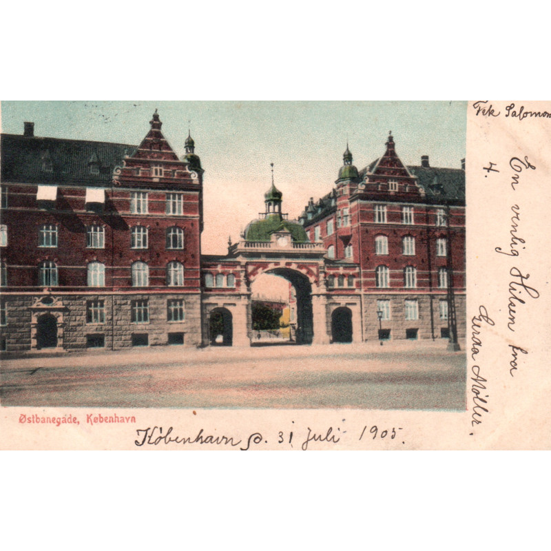 København. Pladsen ved kunstmusæet, brugt