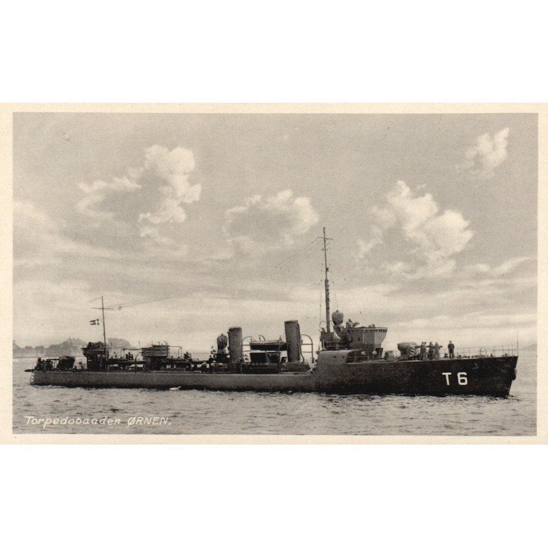 Marine. Torpedobaaden, ØRNEN, ubrugt