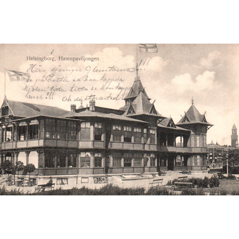HELSINGBORG, Hamnpaviljongen, brugt