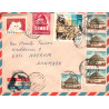 EGYPTEN. Luftpostbrev til Danmark med dansk julemærke 1973