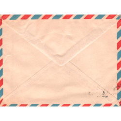 EGYPTEN. Luftpostbrev til Danmark med dansk julemærke 1973
