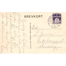 Bregninge. Udsigt fra Taarnkamret, brugt