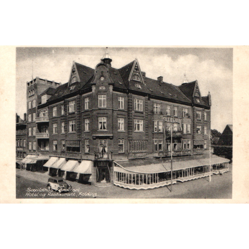 Kolding. Saxildhus Hotel og Konditori, brugt