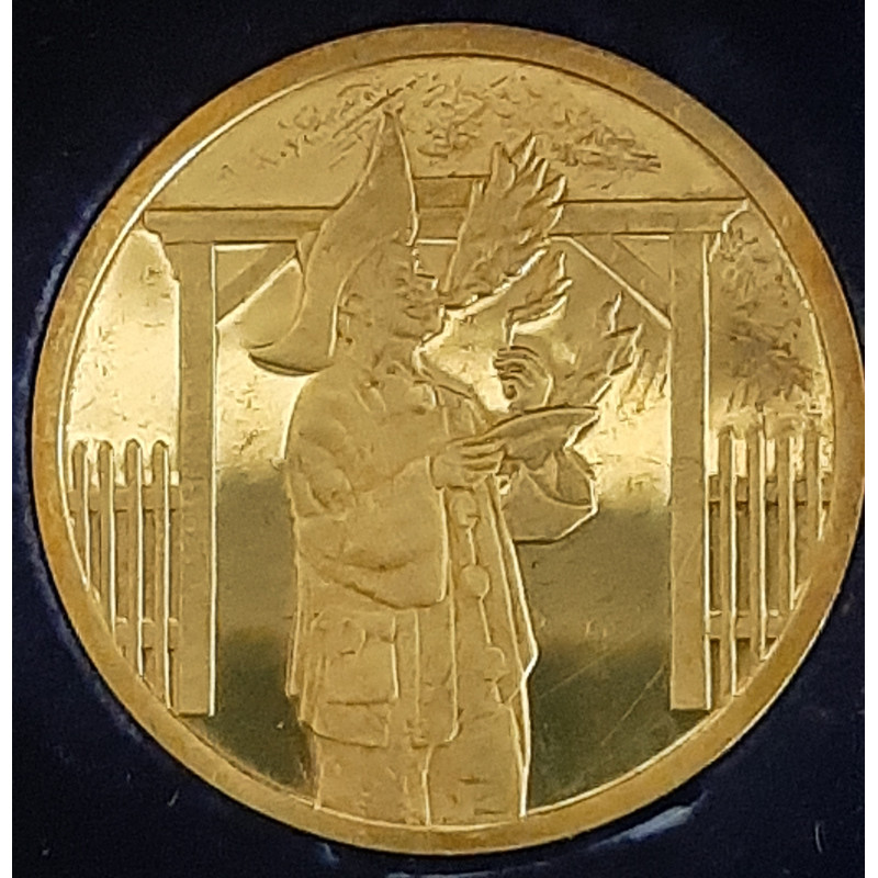 Sverige-Sweden. 5 kr. 1894 Oscar II 1894, vægt 2,24 gram guld
