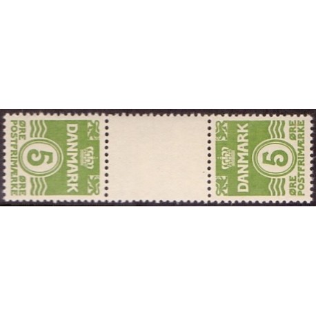 Danmark Tête-bêche 2 **/NHM used