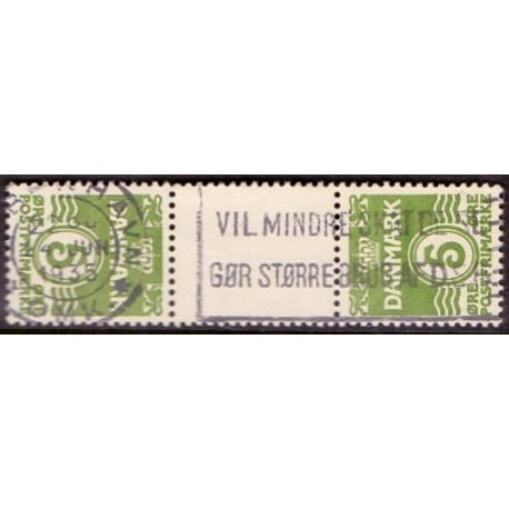Danmark Tête-bêche 2 **/NHM used
