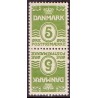 Danmark Tête-bêche 1 **/NHM used