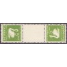 Danmark Tête-bêche 6 **/NHM stemplet/used