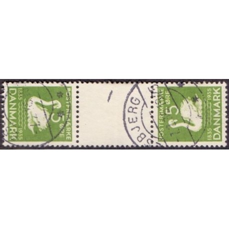 Danmark Tête-bêche 6 **/NHM stemplet/used