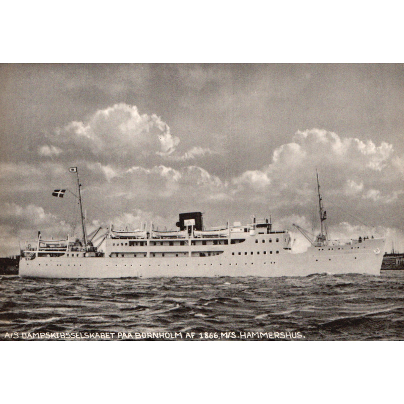 Bornholm. M/S Hammershus, ubrugt