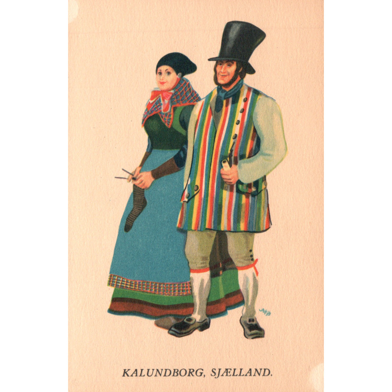 Kallundborg. Egnsdragter, ubrugt