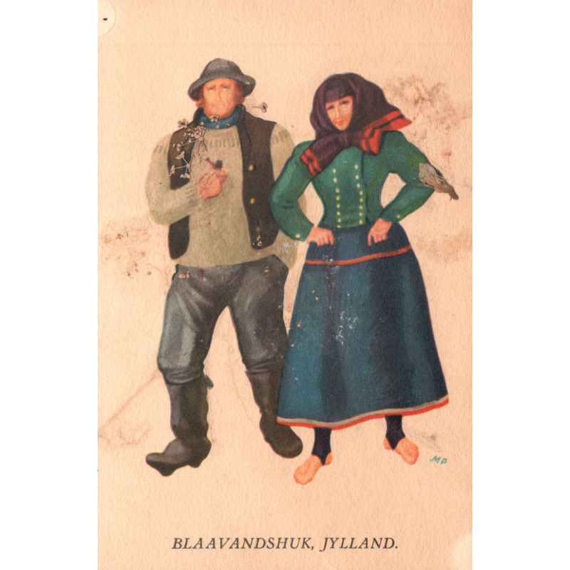 Blåvandshuk. Egnsdragter, ubrugt