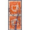 Danmark Tête-bêche 7 **/NHM stemplet/used