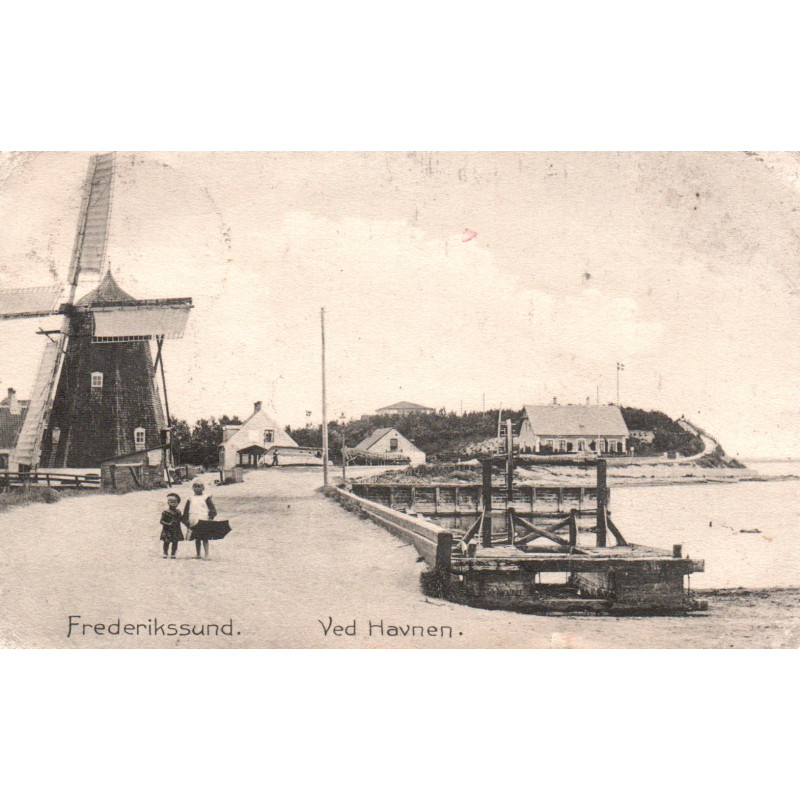 Frederikssund. Ved havnen, brugt