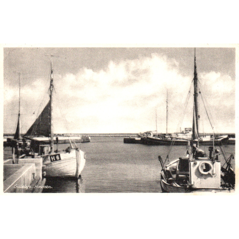 Gilleleje. Havnen, brugt