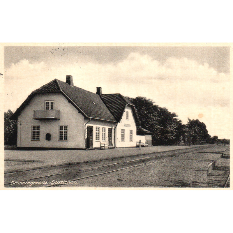 Dronningmølle. Stationen, brugt