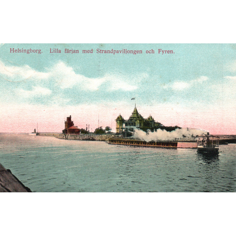 Sverige. Helsingborg. Lilla färjen, brugt