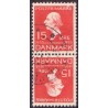 Danmark Tête-bêche 9 **/NHM stemplet/used