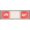 Danmark Tête-bêche 10 **/NHM stemplet/used