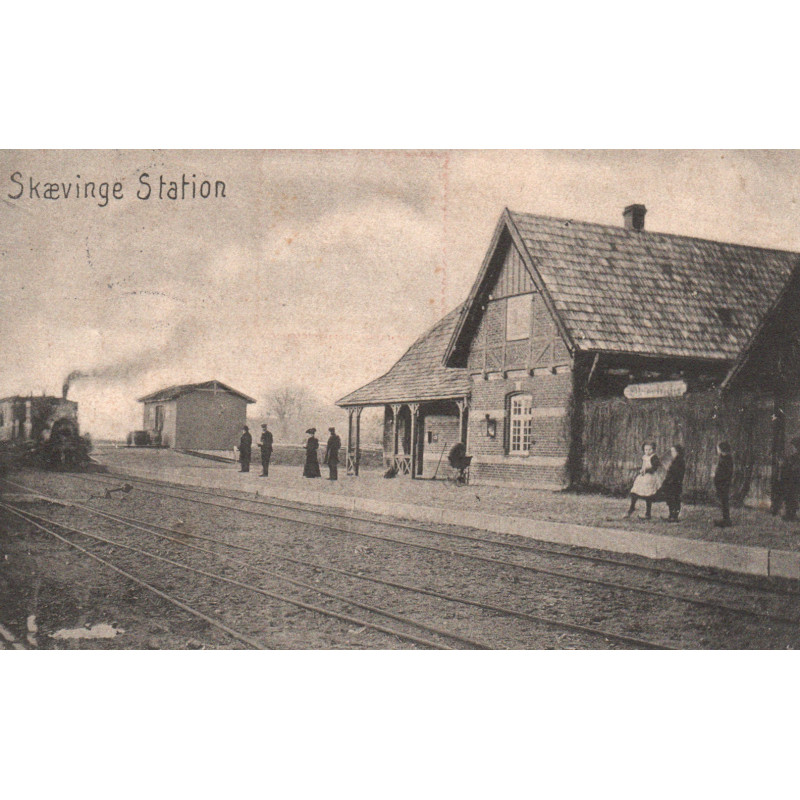 Skævinge Station, brugt