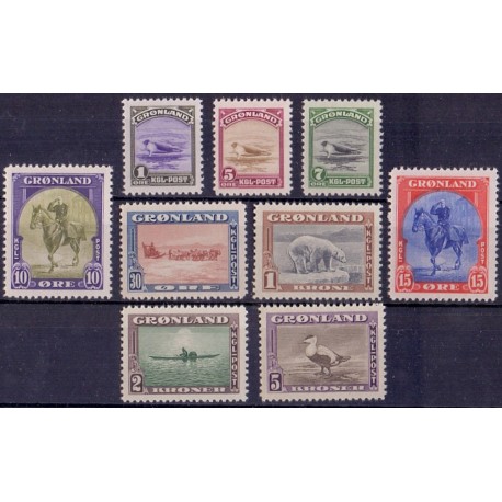 1945. Amerikaudgaven, komplet postfrisk