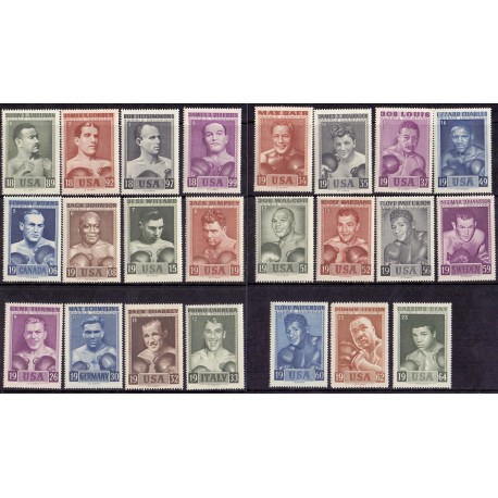 Cz. Slania. Bokser komplet postfrisk/MNH  (1-23)