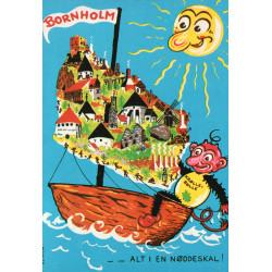 Bornholm. Krølle-bølle, ubrugt