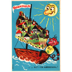 Bornholm. Krølle-bølle, ubrugt