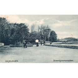 Skjelskør. Strandpromenaden, brugt
