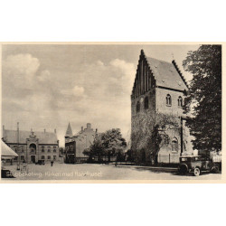 Stubbekøbing. Kirken med raadhuset, ubrugt