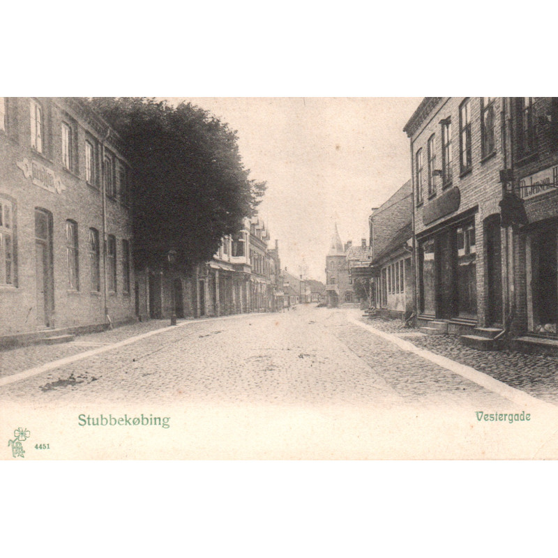 Stubbekøbing. Vestergade, ubrugt