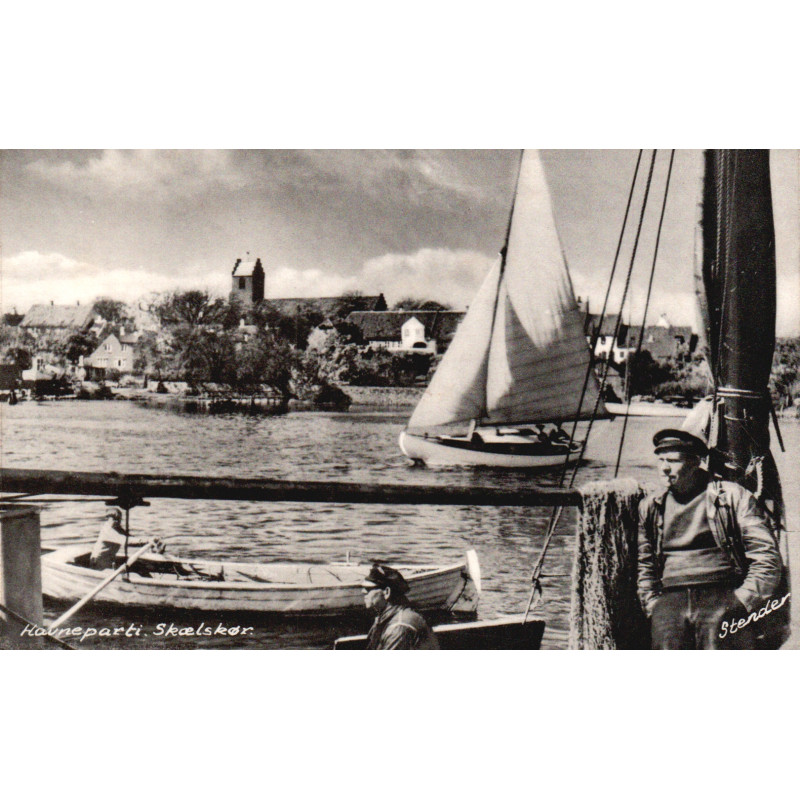 Skælskør. Havneparti, brugt