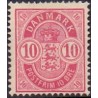 1884. 10 Øre Analinrosa AFA nr. 35a */Unused