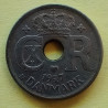 10 Øre. Chr. X. 1924-1947 i kobber, ialt 21 stk. incl. 10 øren 1945 og 1947.