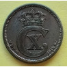 10 Øre. Chr. X. 1915 i en middelgod kvalitet for type og årstal.