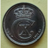 10 Øre. Chr. X. 1917 i en middelgod kvalitet for type og årstal.