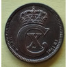10 Øre. Chr. X. 1921 i en middelgod kvalitet for type og årstal.