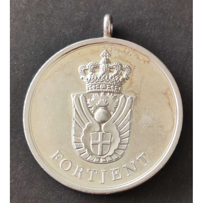 Civilforsvarets fortjenstmedalje, uden bånd/æske