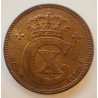 2 Øre. Chr. X. 1923 i en flot kvalitet for type og årstal.