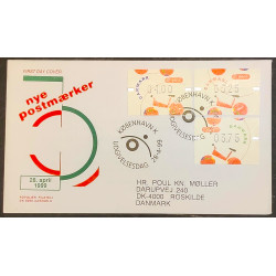 1999. FDC med 3 værdier