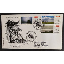 2006. Danmarksbilleder II, FDC med 3 forskellige motiver