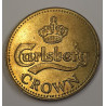 Denmark. Carlsberg Beer token/ølkronemønt i messing