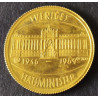 Sverige-Sweden. Tage Erlander 70 år, 900/1000, nr 377 3,5 gram 21,6 kt