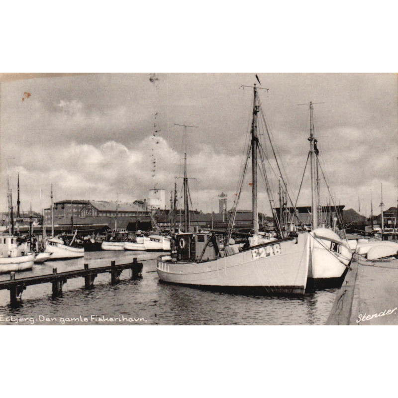 Esbjerg. Den gamle fiskerihavn, brugt