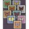Polen.  1967. Butterflyies in complete set. AFA nr. 1681-89 **/MNH
