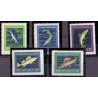 Polen. 1958. Fish in complete set. AFA nr. 941-45 **/MNH.