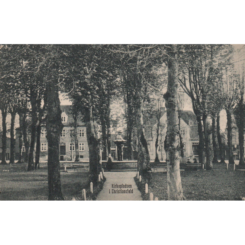 Christiansfeld. Kirkepladsen, ubrugt